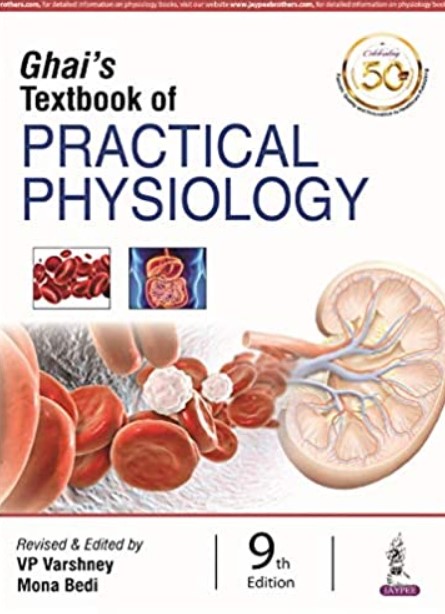 CL Ghai Textbook of Practical Physiology 9th Edition PDF Free Download