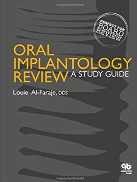 Oral Implantology Review A Study Guide PDF Free Download