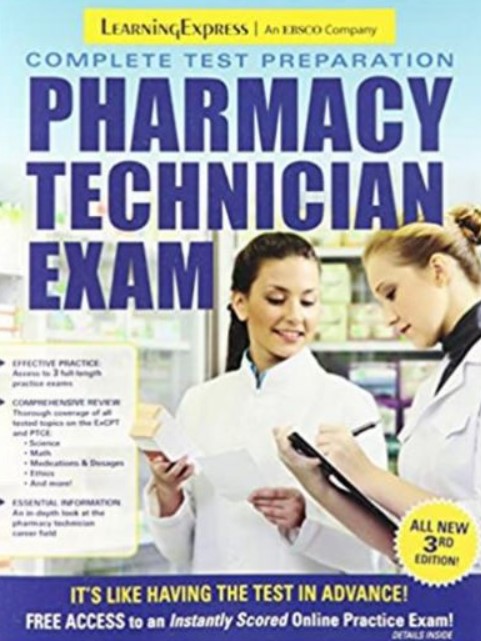 Pharmacy Technician Exam PDF 3rd Edition PDF Download