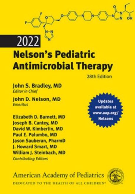 2022 Nelson’s Pediatric Antimicrobial Therapy 28th Edition PDF
