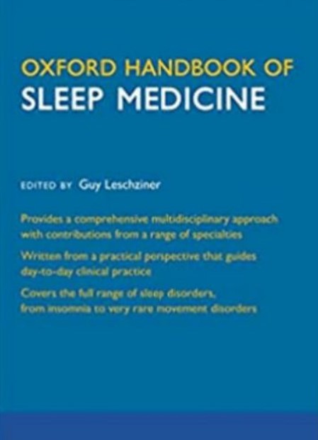 Oxford Handbook of Sleep Medicine PDF Download Free