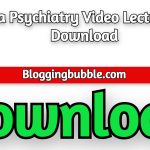 Sqadia Psychiatry Video Lectures 2022 Free Download