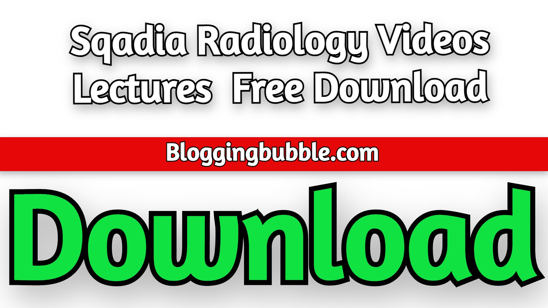 Sqadia Radiology Videos Lectures 2022 Free Download