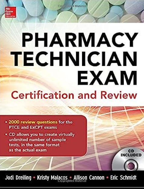 Pharmacy Technician Exam Certification and Review PDF Free Download