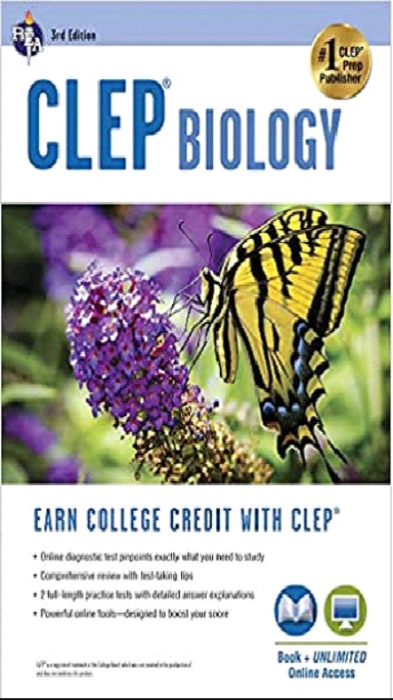 CLEP Biology Book 3rd Edition PDF Free