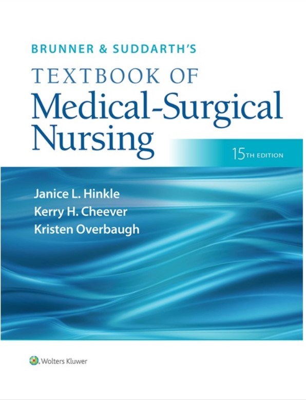 Brunner & Suddarth’s Textbook of Medical-Surgical Nursing 15th Edition PDF Free