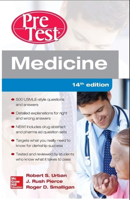Medicine PreTest Self-Assessment and Review 14th Edition PDF Free