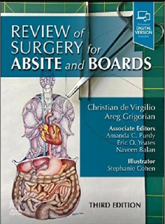 Review of Surgery for ABSITE and Boards 3rd Edition PDF Free