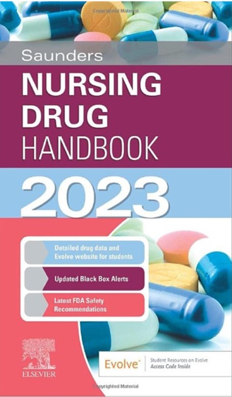 Saunders Nursing Drug Handbook 2023 PDF Free