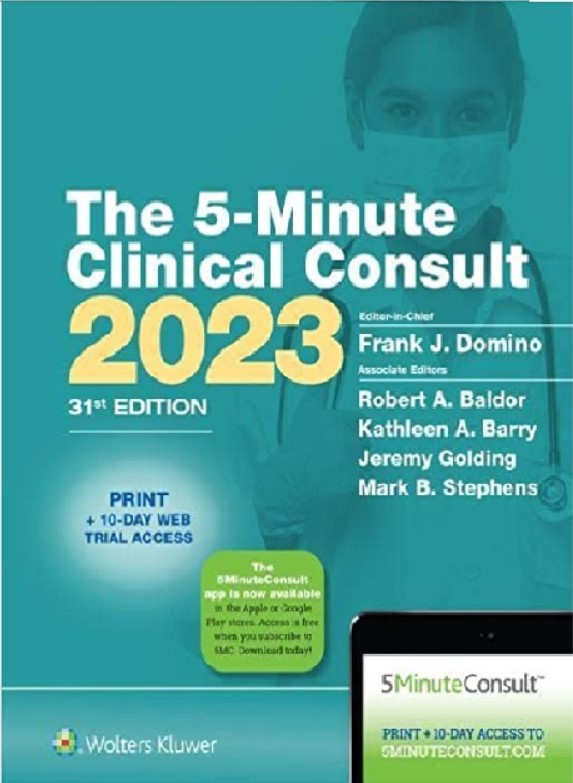 5-Minute Clinical Consult 2023 (The 5-Minute Consult Series) 31st Edition PDF Free