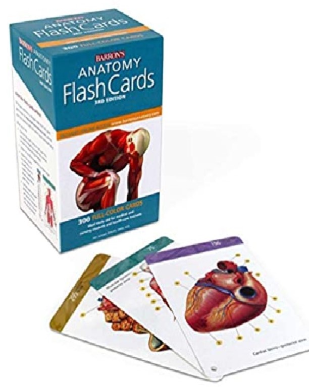 Anatomy Flash Cards (Barron’s Test Prep) 3rd Edition PDF Free Download