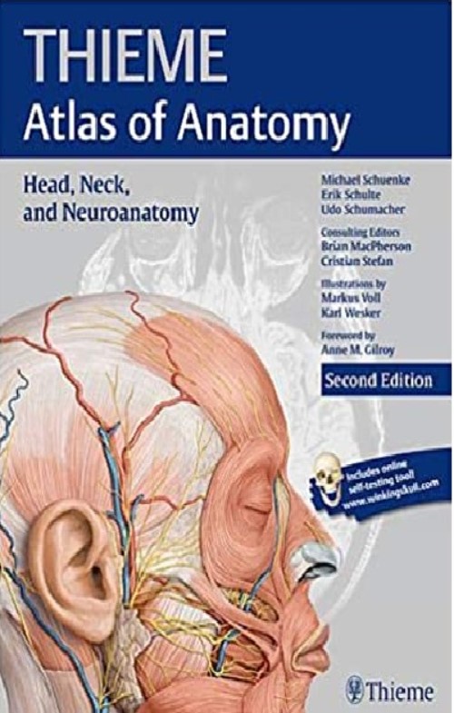 THIEME Atlas of Anatomy: Head, Neck, and Neuroanatomy 2nd Edition PDF Free Download
