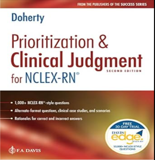 Prioritization & Clinical Judgment for NCLEX-RN 2nd Edition PDF Download
