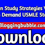 Kaplan Study Strategies Videos 2023 On Demand USMLE Step 1 Free Download