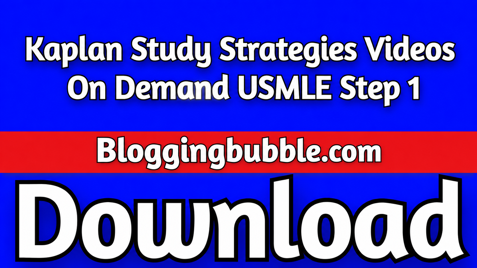 Kaplan Study Strategies Videos 2023 On Demand USMLE Step 1 Free Download